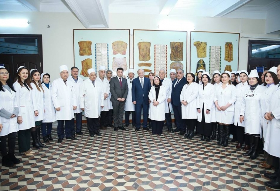 Azərbaycan Tibb Universitetinin yeni tədris mərkəzinin açılışı olub
