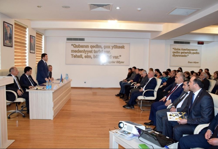Qubada “Əməkhaqqının ödənilməsinin formaları, qaydaları və əməkhaqqından tutulmalar” mövzusunda seminar keçirilib