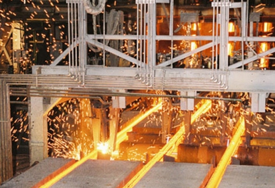 Índice de producción de la industria metalúrgica en enero