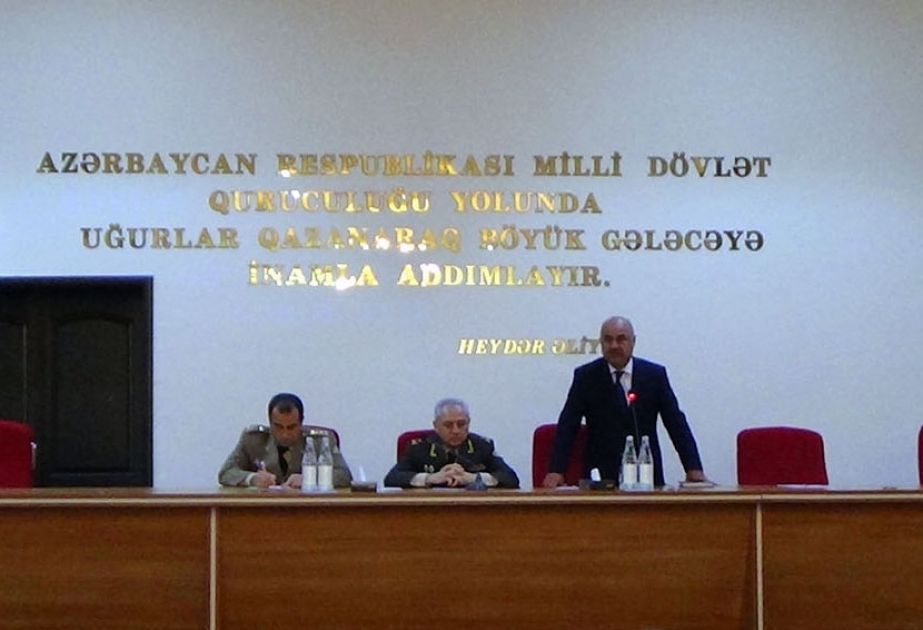 Salyan rayonunda mülki müdafiənin vəziyyəti və qarşılıqlı fəaliyyətə dair müşavirə keçirilib