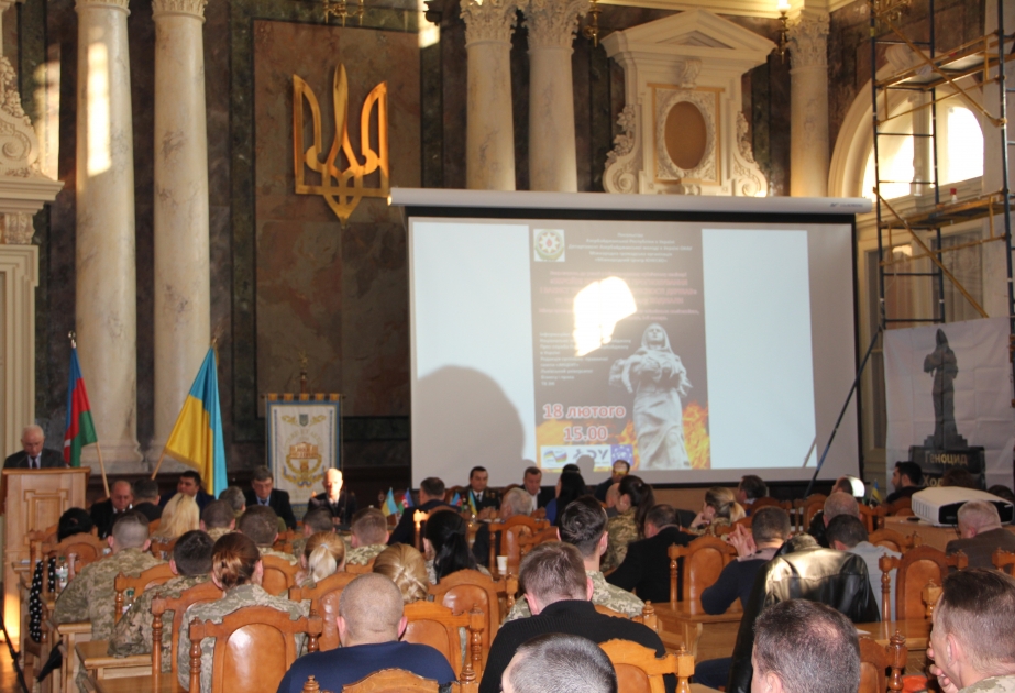 Lvovda Xocalı soyqırımına həsr olunmuş beynəlxalq seminar keçirilib