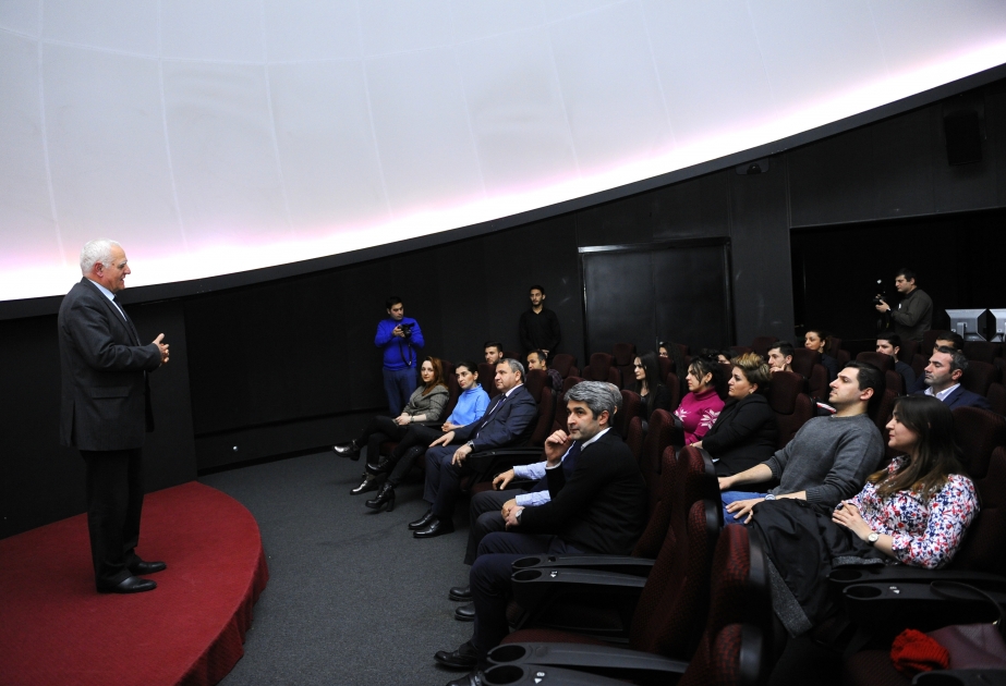 ŞAR-ın təşkilatçılığı ilə Tusi-Bohm Planetariumda “Elm günü”nə həsr olunmuş tədbir keçirilib