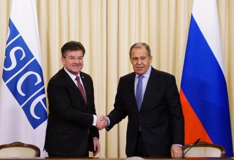 俄罗斯外长与欧安组织主席讨论调解纳卡冲突的问题