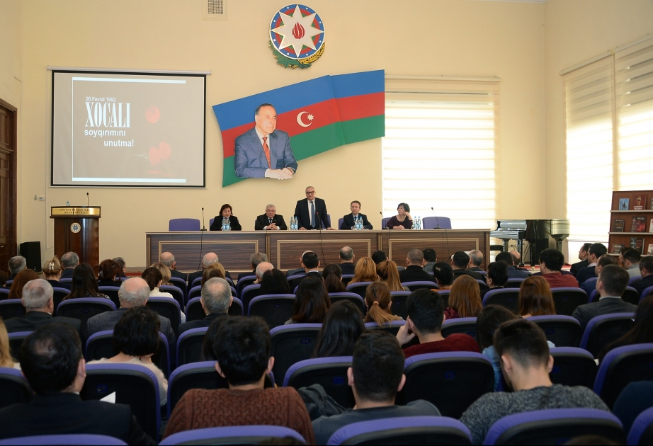 Xocalı soyqırımı insanlığa, bəşəriyyətə qarşı dəhşətli cinayətdir