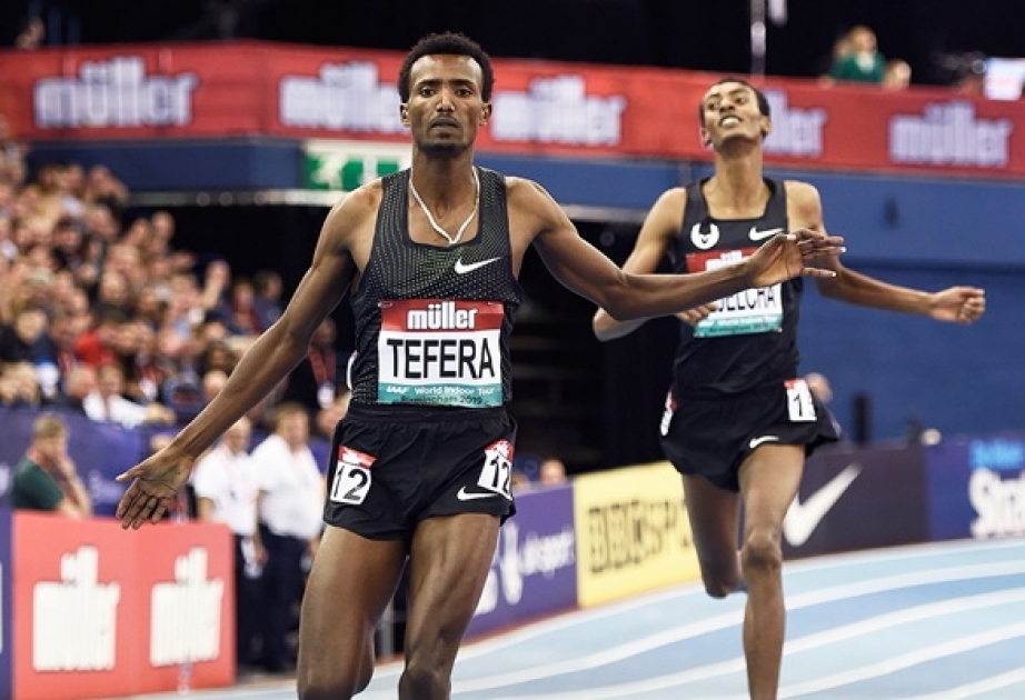 Эфиопский бегун Тефера побил мировой рекорд, державшийся 22 года