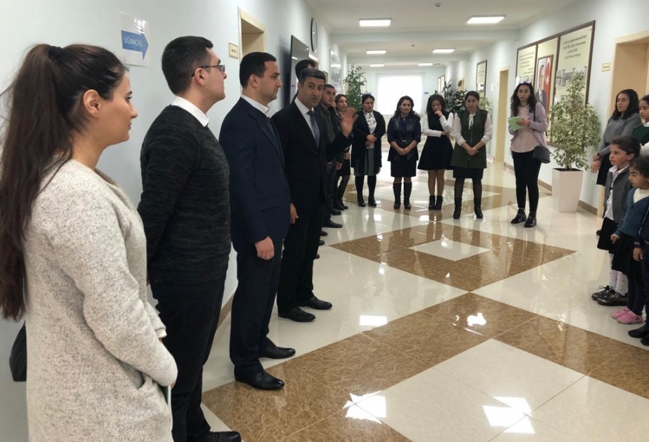 Azərbaycan Dillər Universitetinin tələbələri Cocuq Mərcanlıda pedaqoji təcrübə keçirlər