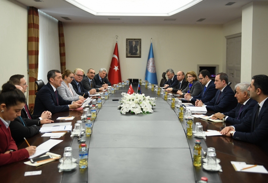 Ankarada Azərbaycan və Türkiyənin Təhsil nazirlikləri arasında əməkdaşlığın mövcud vəziyyəti yüksək dəyərləndirilib
