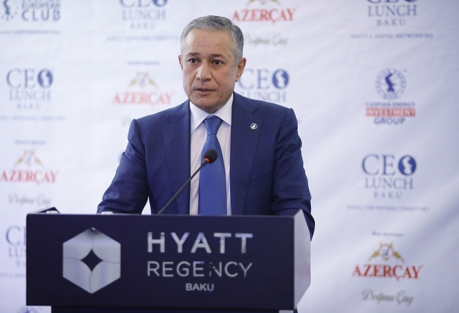 Head of State Housing Development Agency becomes honorable guest of CEO Lunch Baku