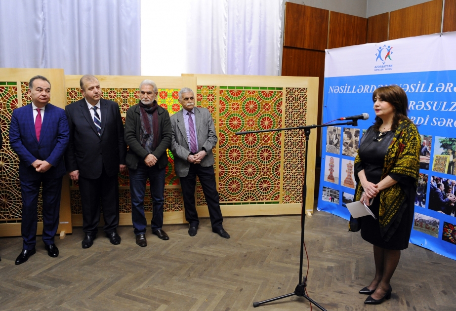 Teatr Muzeyində gənc şəbəkə ustası İlqar Rəsulzadənin əsərləri sərgilənir