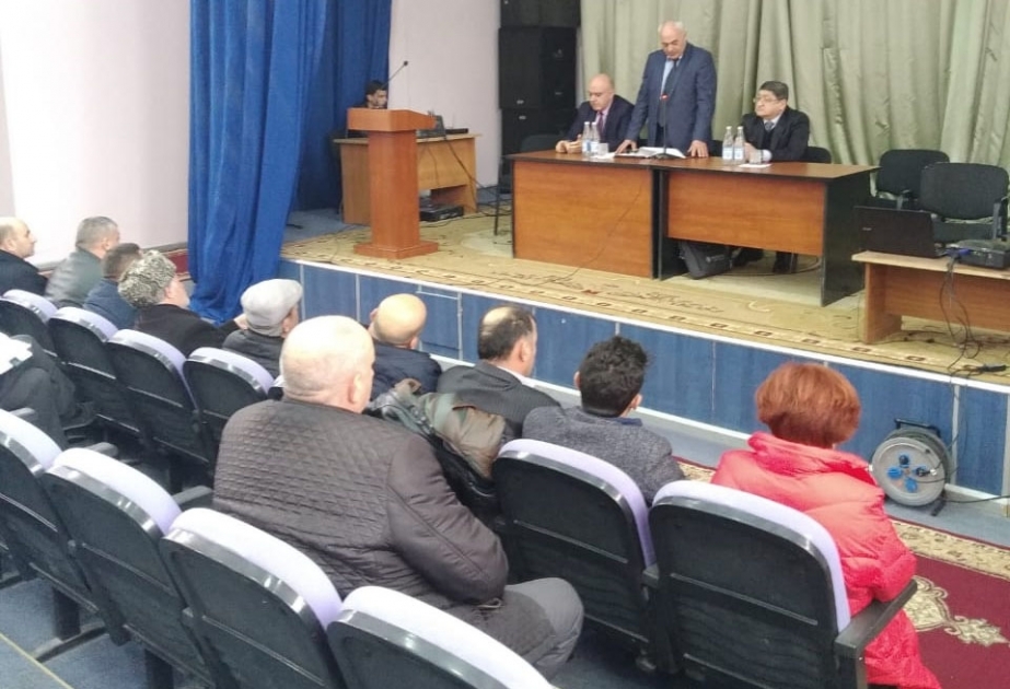 Nohur balıqçılığı təsərrüfatlarının sahibləri ilə görüş keçirilib