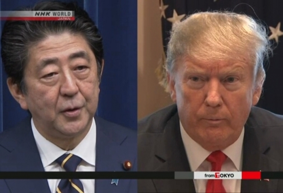 Şinzo Abe və Donald Tramp oğurlanmış Yaponiya vətəndaşları ilə bağlı məsələni müzakirə ediblər