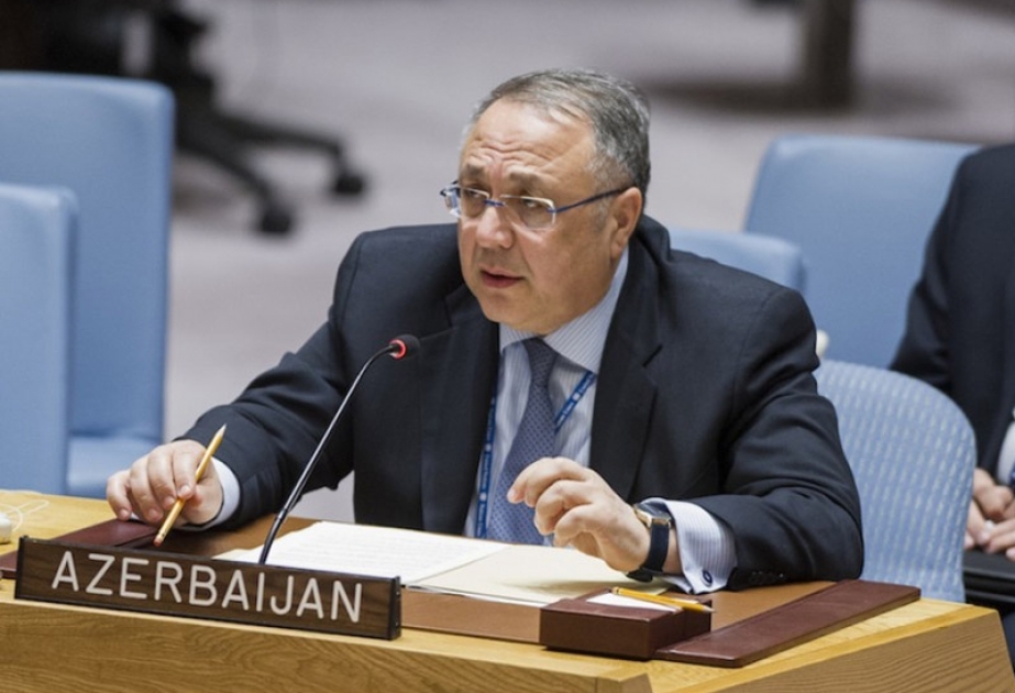 Постоянный представитель Азербайджана при ООН направил письмо генеральному секретарю ООН о военном преступлении, совершенном армянскими войсками в Ходжалы