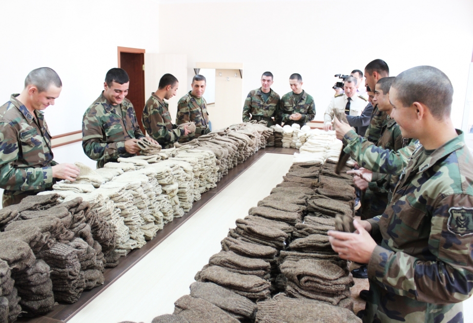 Naxçıvanda ailə təsərrüfatları, sadə vətəndaşlar ordumuzla həmrəylik nümayiş etdirirlər