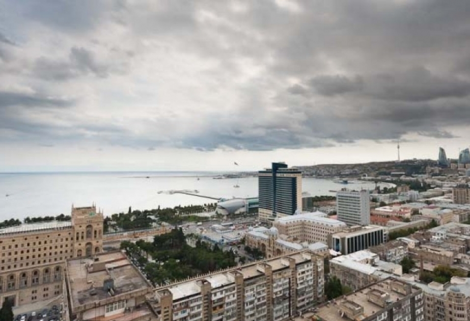 Погода в Баку и Абшероне ожидается переменно облачной, в основном без осадков