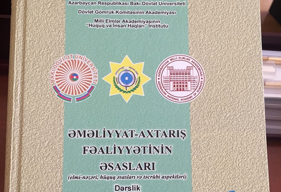 Əməliyyat-axtarış fəaliyyətinin əsasları kitabı çapdan çıxıb