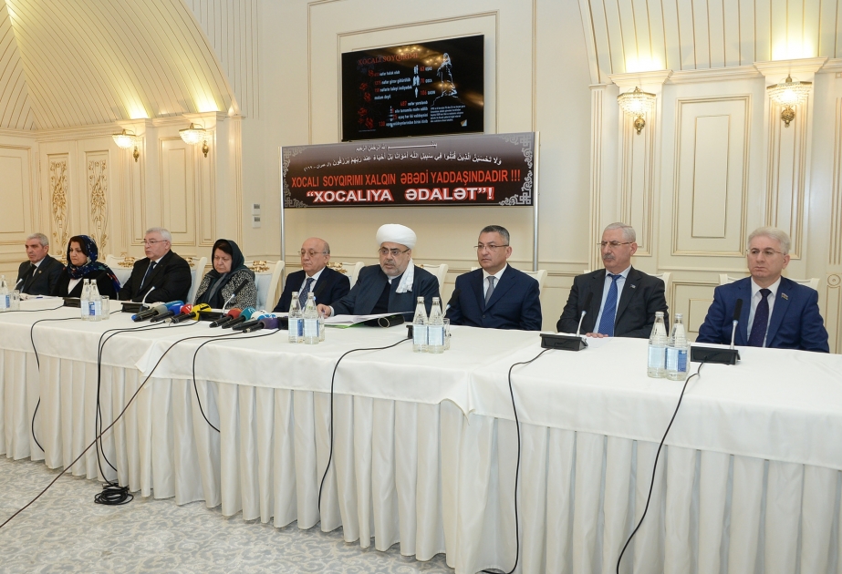 Xocalı soyqırımı qurbanlarının xatirəsi Qafqaz Müsəlmanları İdarəsində yad edilib