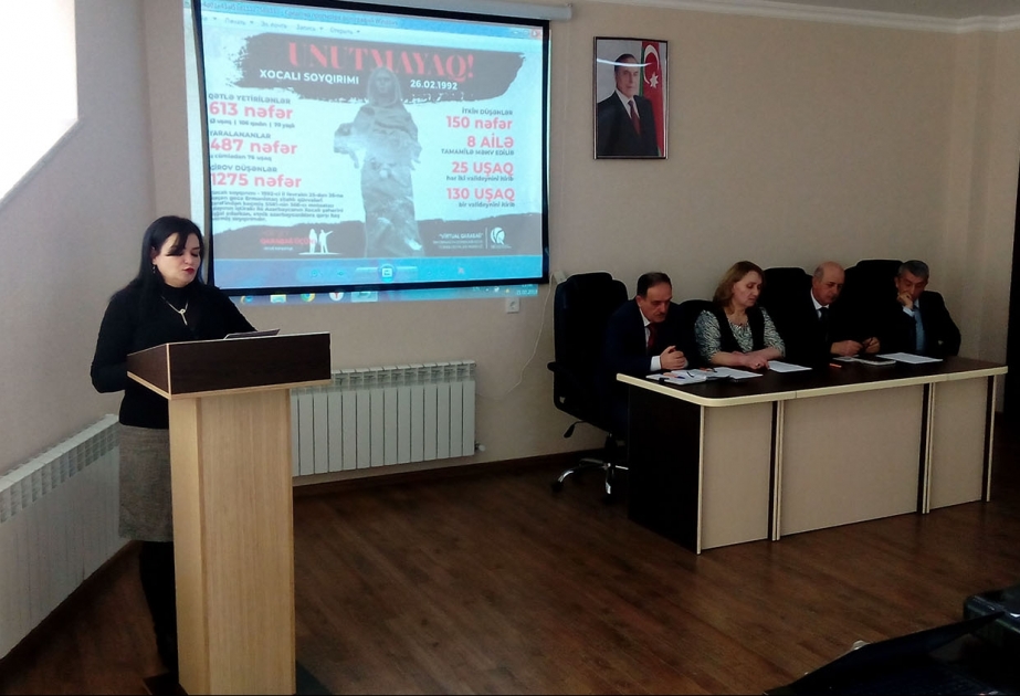 Astarada Xocalı soyqırımının 27-ci ildönümü qeyd olunub