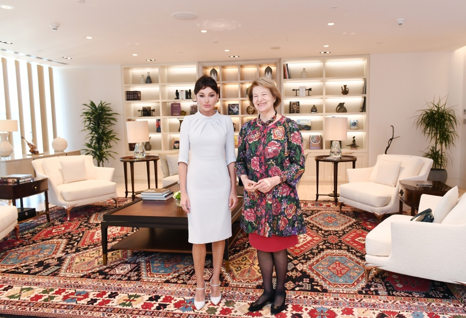 La première vice-présidente azerbaïdjanaise rencontre la représentante commerciale du Premier ministre britannique pour l’Azerbaïdjan