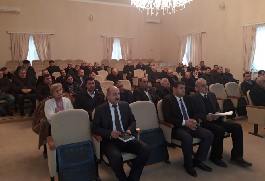 Nohur balıqçılığı təsərrüfatlarının sahibləri ilə görüşlər davam edir