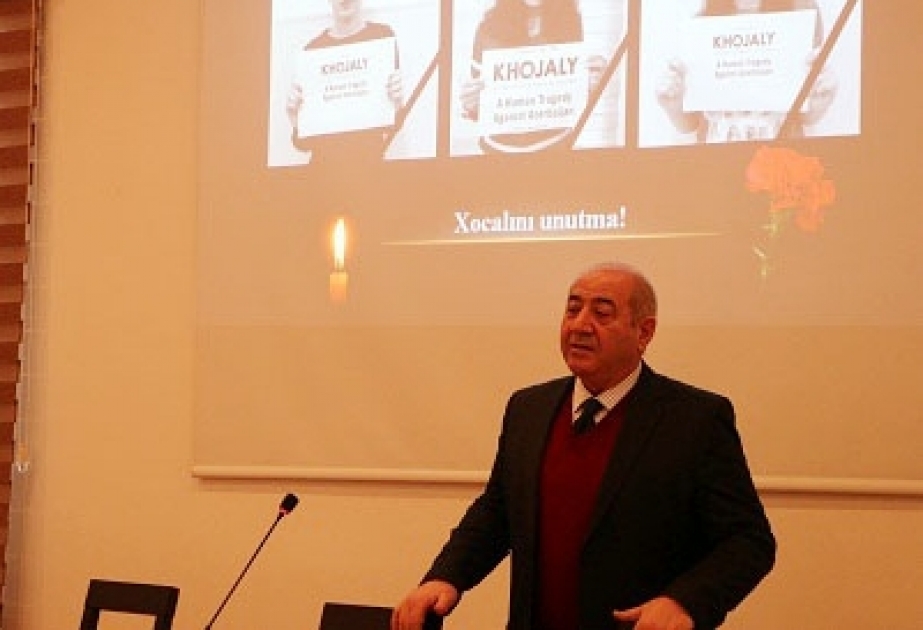 Azərbaycanın gənc seysmoloqları “Xocalını unutma” aksiyasına başlayıblar