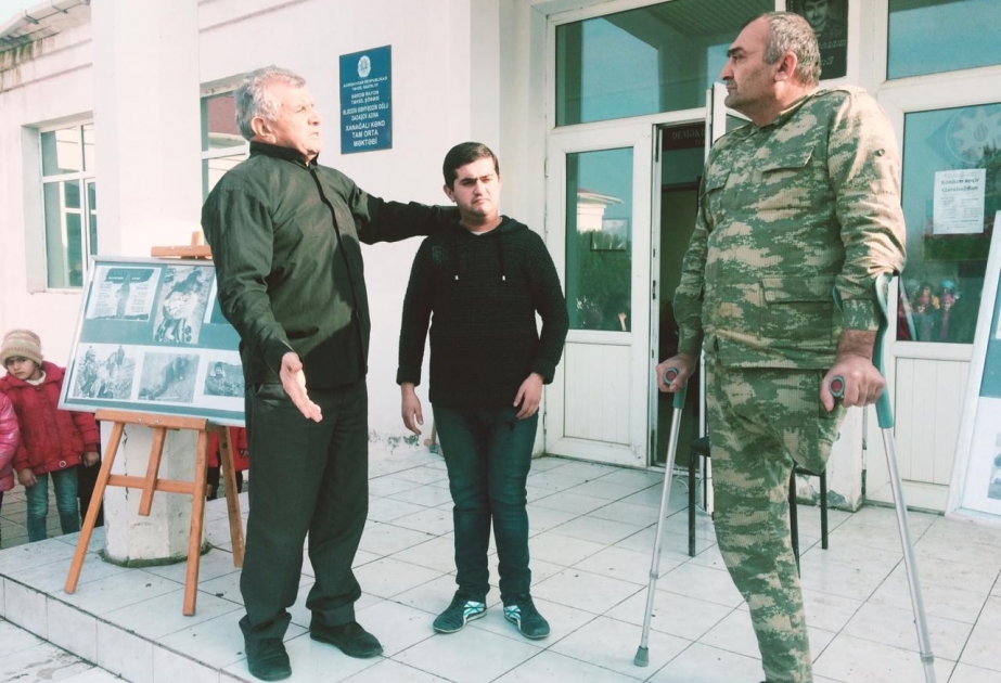 “Mübarizlər” teatr qrupu Xocalı soyqırımı ilə bağlı ədəbi-bədii kompozisiya hazırlayıb