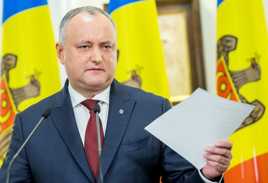 Moldova prezidentinin korteji yenə qəzaya uğrayıb