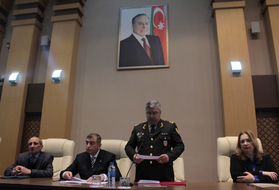 Fövqəladə Hallar Nazirliyinin Akademiyasında Xocalı soyqırımına həsr olunmuş tədbir keçirilib VİDEO