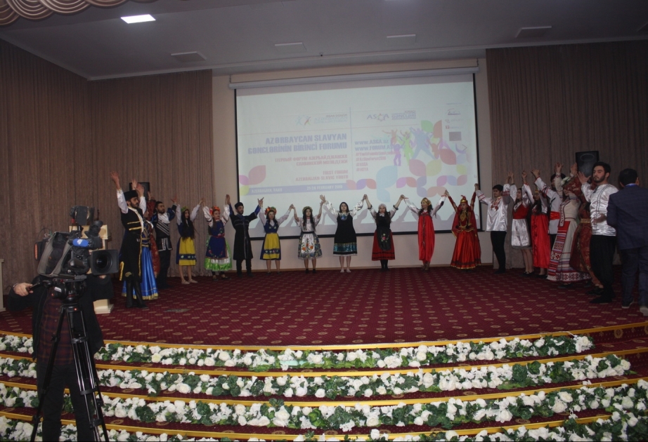 Azərbaycan Slavyan Gənclərinin Birinci Forumu keçirilir