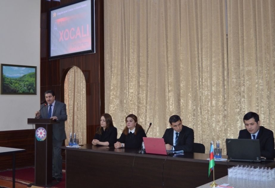 Sumqayıt Regional Mədəniyyət İdarəsinin müəssisələrində Xocalı soyqırımına həsr olunan silsilə tədbirlər keçirilir
