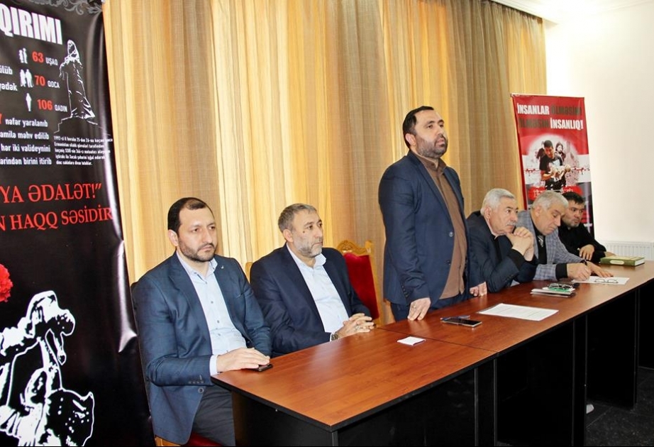 Tbilisidə Xocalı soyqırımına həsr olunmuş anım tədbiri keçirilib