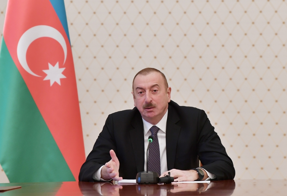 Prezident İlham Əliyev: Yanvarda qeyri-neft sektorunda sənaye istehsalı 14 faiz artıb