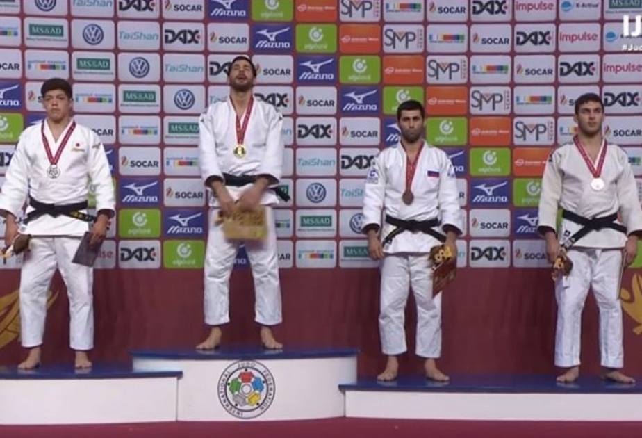 Azerbaijani judokas rank third at Dusseldorf Grand Slam