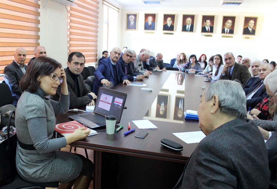 Elmi seminar: “Azərbaycanın kənd ərazilərində icma əsaslı təşəbbüslərin və məşğulluğun yaradılmasına dəstək”