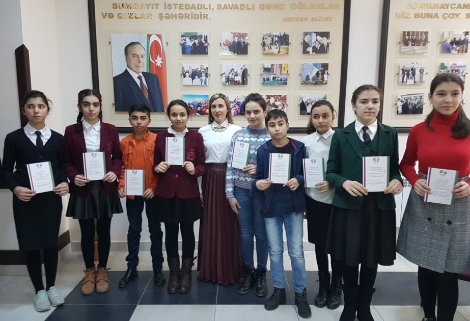 В Сумгайыте прошла олимпиада по русскому языку и литературе