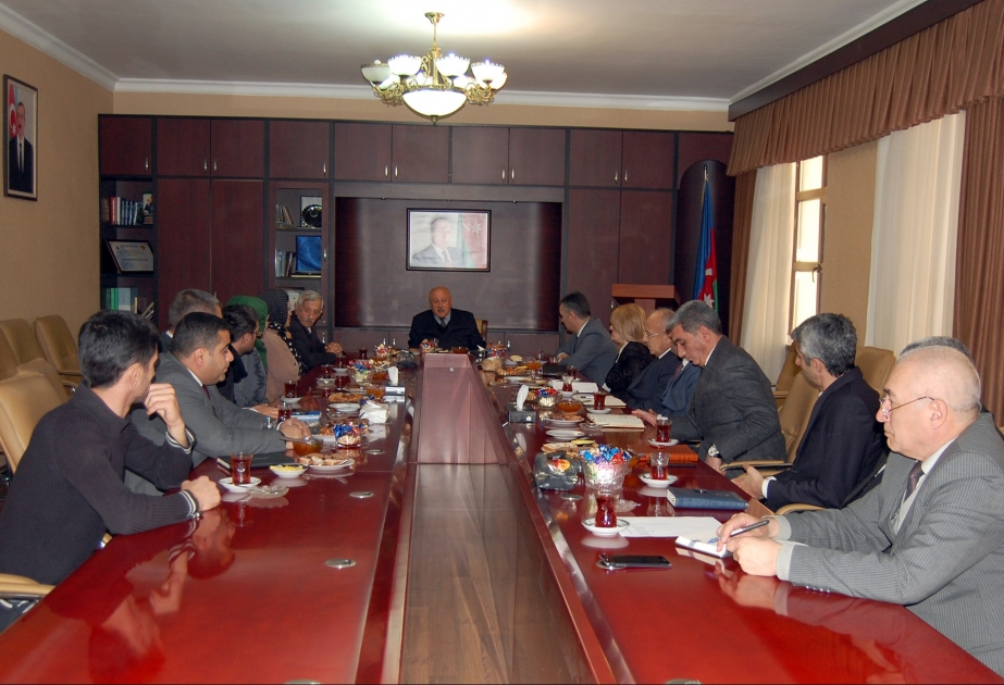 Masallıda məskunlaşmış Xocalı sakinləri ilə görüş