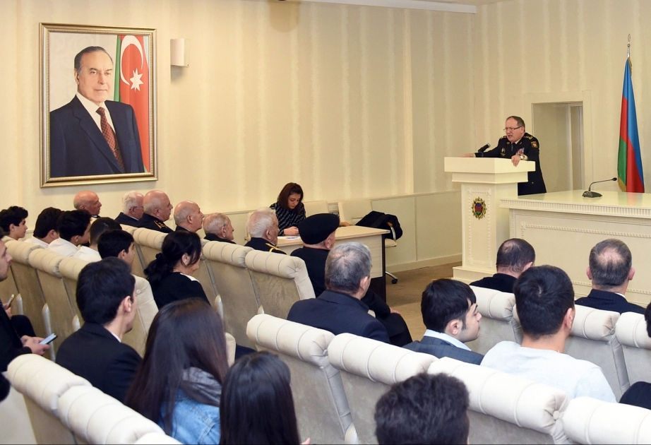 Veteranlarımız gənclərin Xocalı soyqırımı ilə bağlı məlumatlandırılmasına xüsusi diqqət göstərirlər