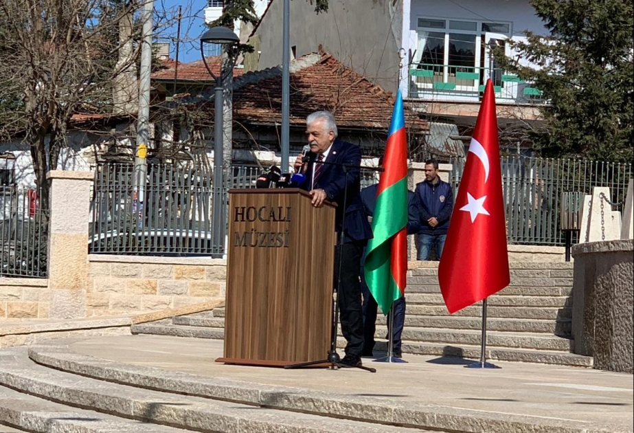 Türkiyədə Xocalı soyqırımına həsr olunan “Unutmadıq, unutmayacağıq!” devizi ilə anım mərasimi keçirilib VİDEO