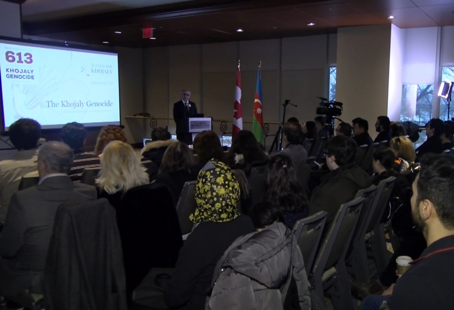 Torontoda Xocalı soyqırımı qurbanları anılıb VİDEO
