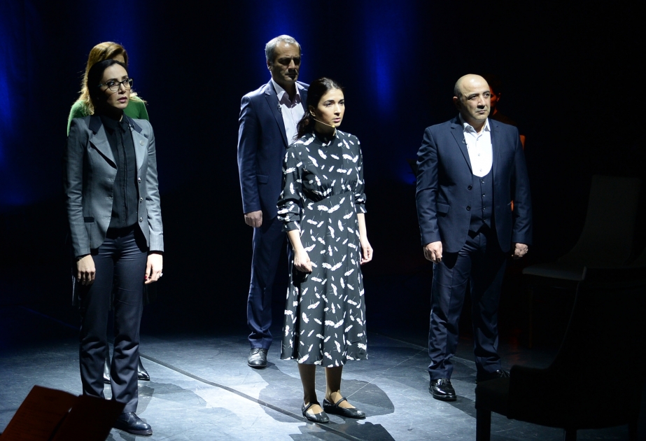 Musiqili Teatrda “Qara qar çiçəyi” hekayəsi əsasında tamaşa təqdim edilib