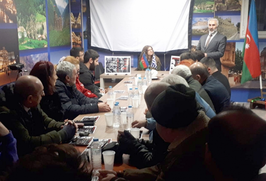 Yunanıstanda “Xocalı soyqırımını unutma!” adlı fotosərgi təşkil olunub