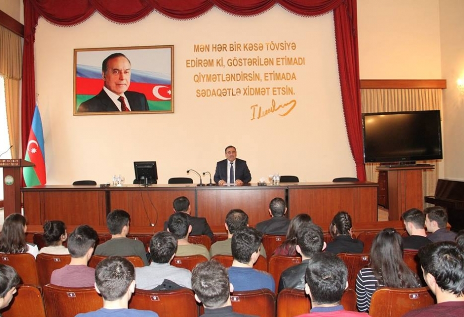 Aqrar Universitetdə əlavə təqaüd alan tələbələrlə görüş keçirilib