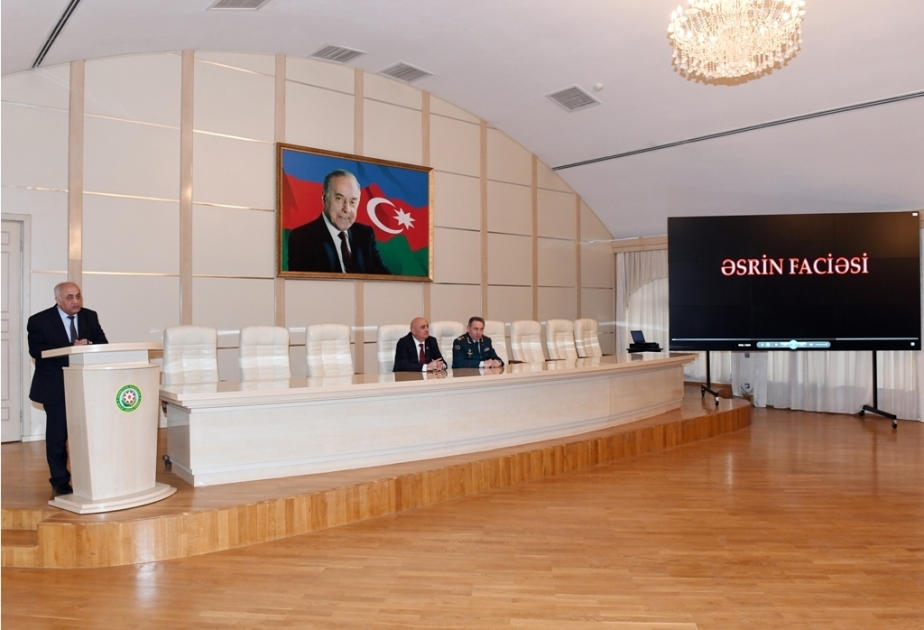 Xocalı soyqırımı qurbanlarının xatirəsi Dövlət Sərhəd Xidmətinin bütün hərbi hissə və bölmələrində anılıb