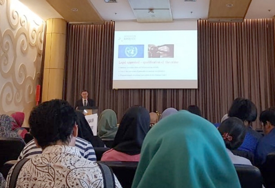 İndoneziya Universitetinin tələbələri Xocalı soyqırımı barədə məlumatlandırılıblar
