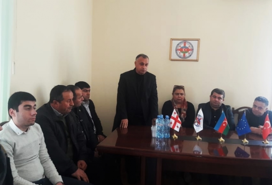 Gürcüstan Azərbaycanlıları Konqresində Xocalı faciəsi qurbanlarının xatirəsi anılıb