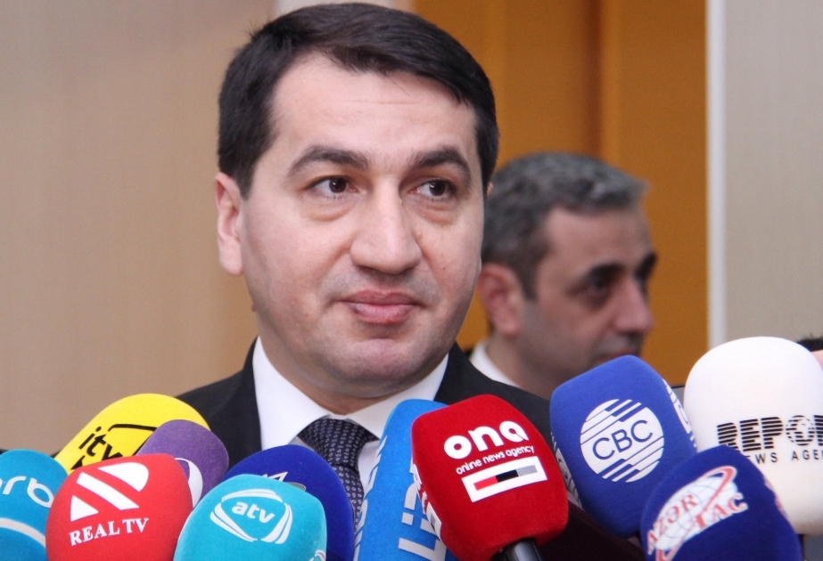 希克梅特·哈吉耶夫：亚美尼亚须对在阿塞拜疆被占领土境内开展的非法活动负责