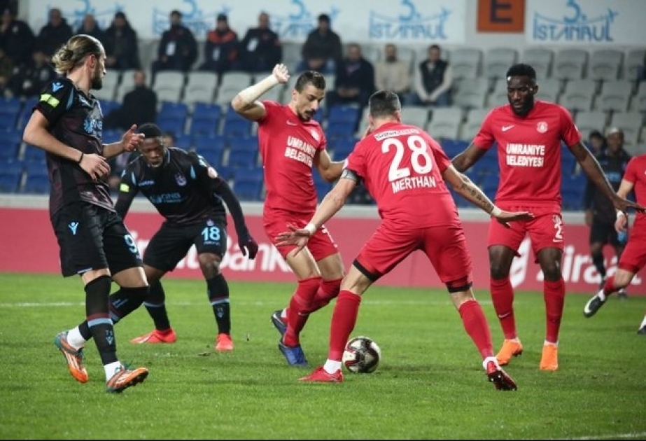“Trabzonspor” Türkiyə Kubokunda “Ümraniyəspor”a məğlub olub