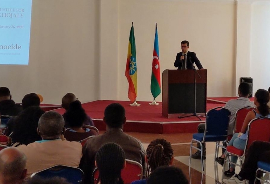 Efiopiyada Xocalı soyqırımının 27-ci ildönümünə həsr edilmiş anım tədbiri