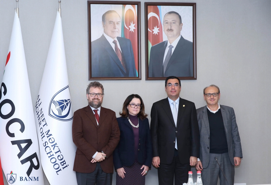 İtaliyanın məşhur şirkəti Bakı Ali Neft Məktəbində tədqiqat mərkəzi açacaq