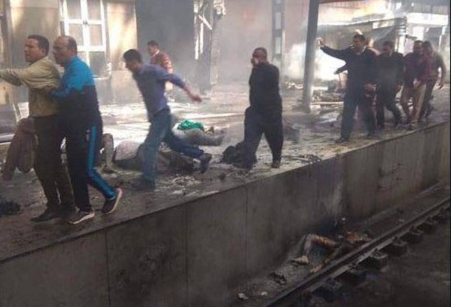 При пожаре на центральном вокзале Каира погибли 24 человека, более 50 пострадали