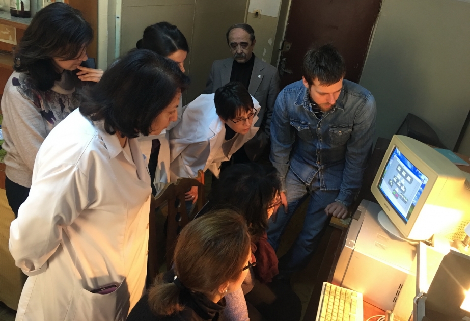 Rusiyalı alim Fiziologiya İnstitutunun əməkdaşları üçün seminar keçib